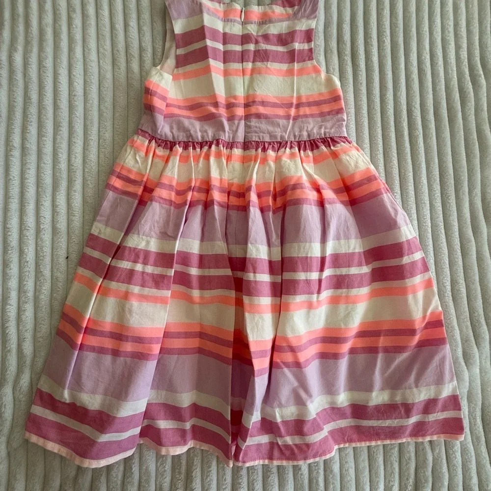 OshKosh B'gosh Pink and Purple Striped Spring Dress